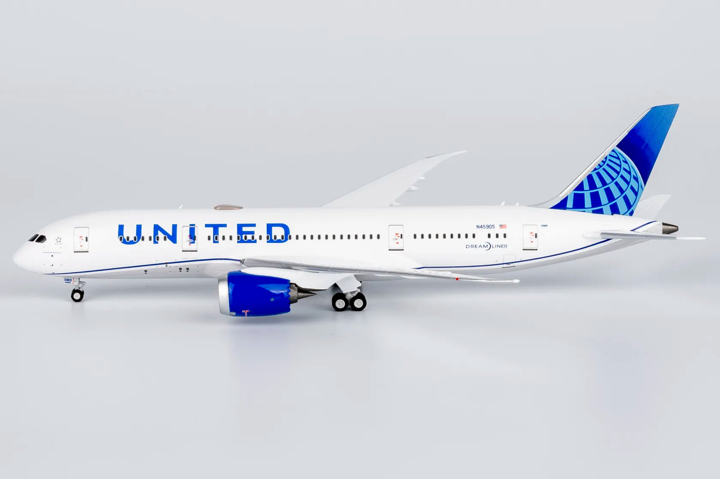 NG Models 1/400 United Airlines 787-8 Dreamliner N45905 Blue Evolution c/s