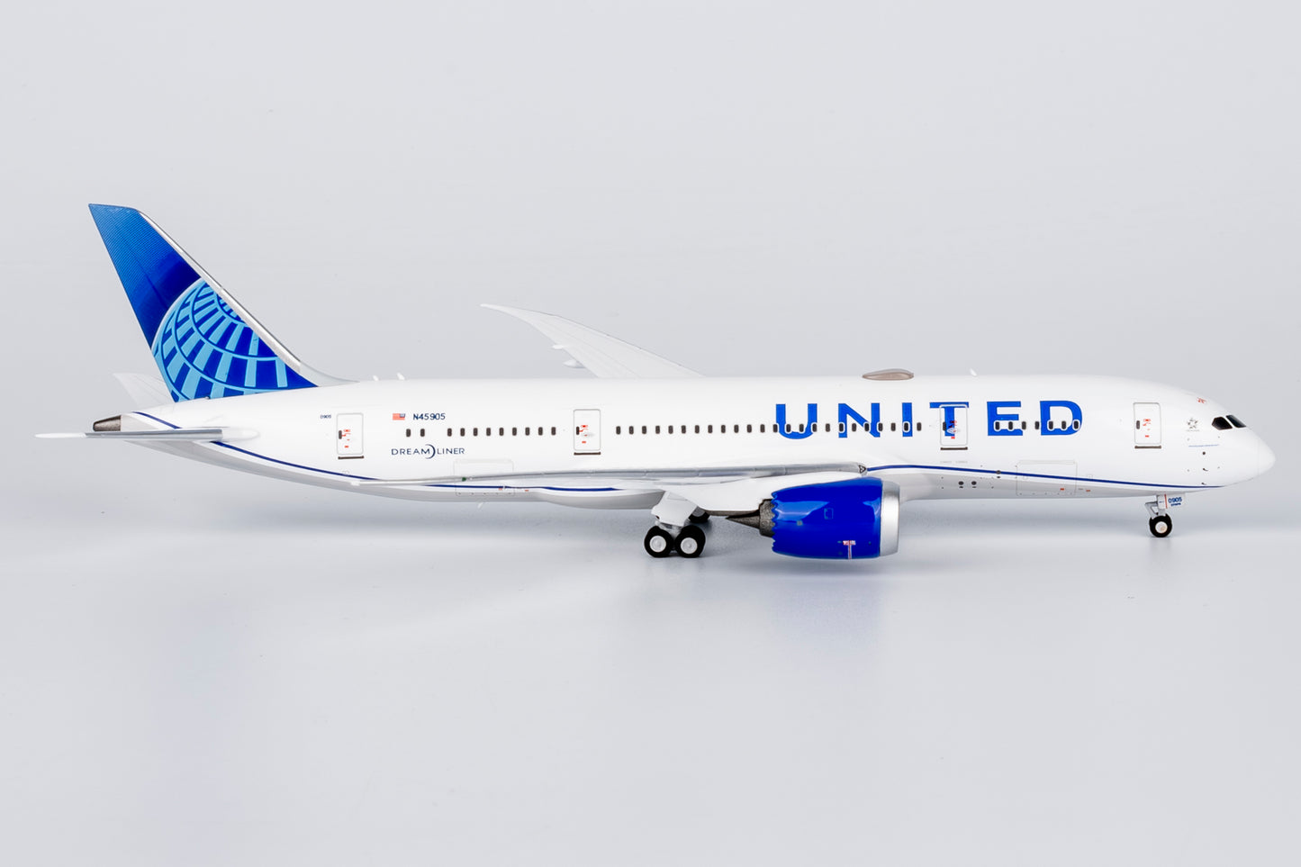 NG Models 1/400 United Airlines 787-8 Dreamliner N45905 Blue Evolution c/s