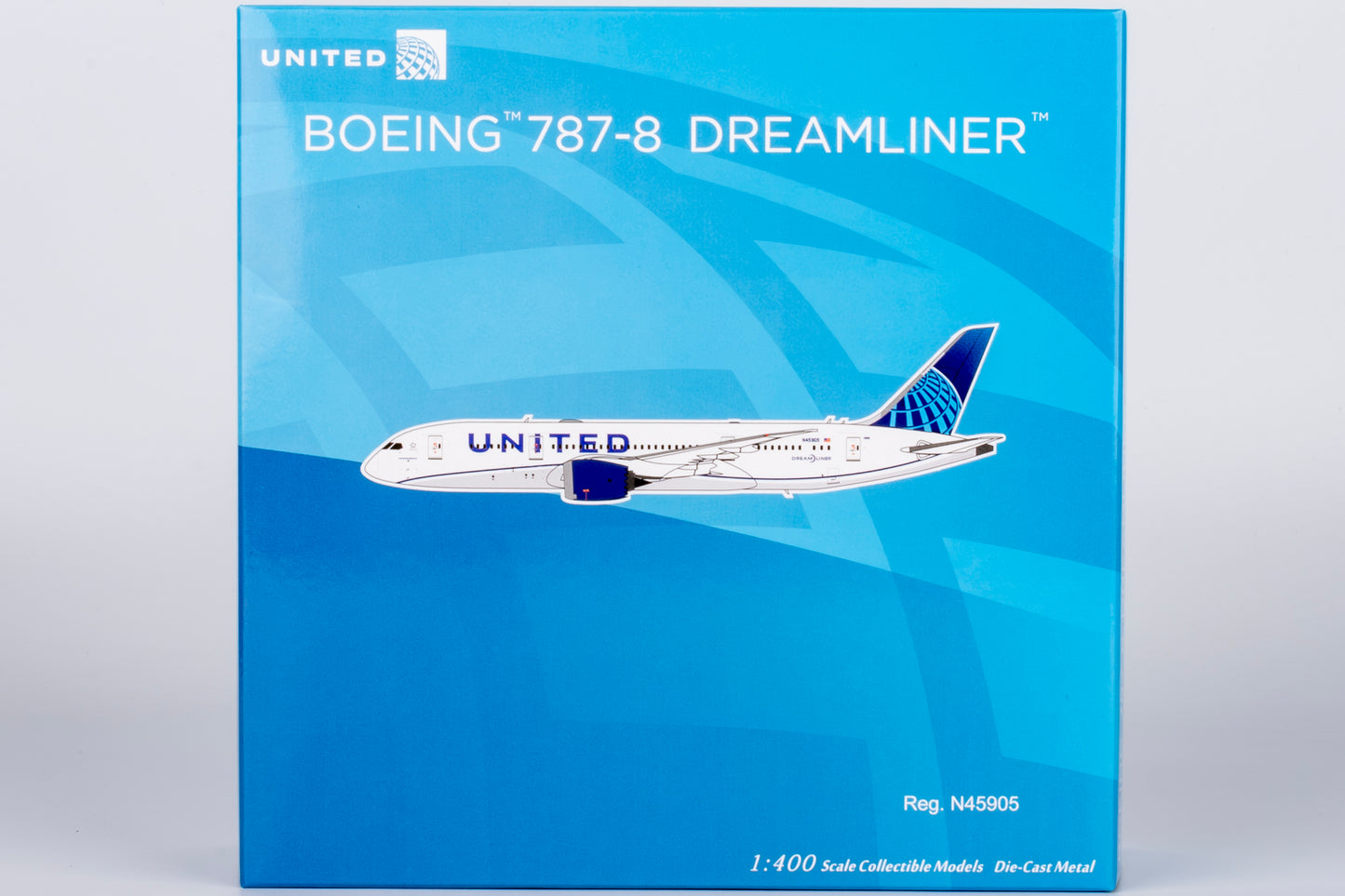 NG Models 1/400 United Airlines 787-8 Dreamliner N45905 Blue Evolution c/s