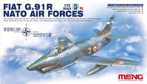 Meng Model 1/72 Fiat G.91 R NATO Air Forces