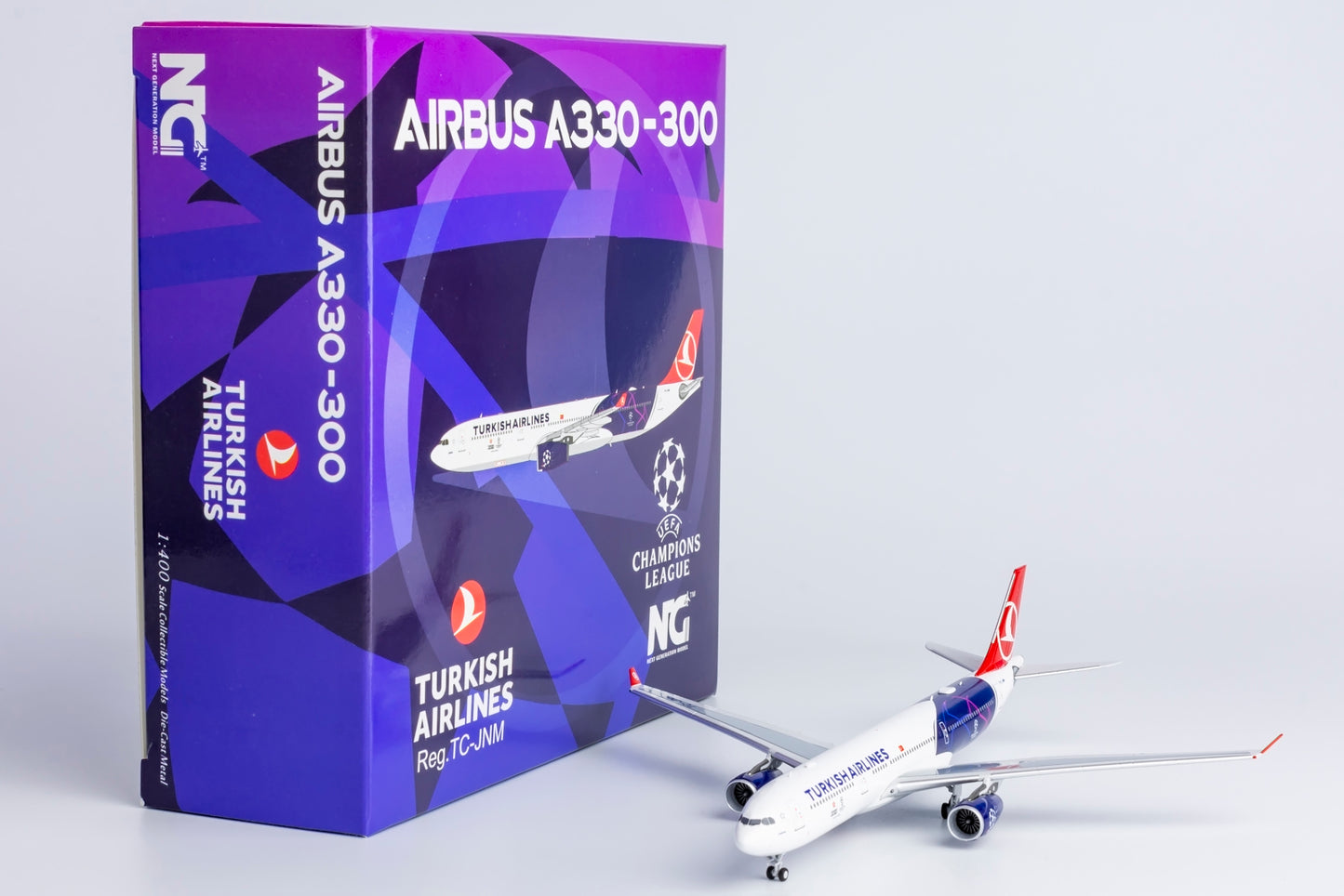 NG Models 1/400 62061 Turkish Airlines A330-300 TC-JNM UEFA Champions League