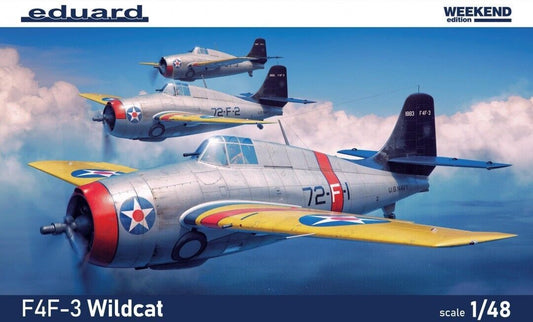 Eduard 1/48 84193 F4F-3 Wildcat Weekend Edition Model Kit