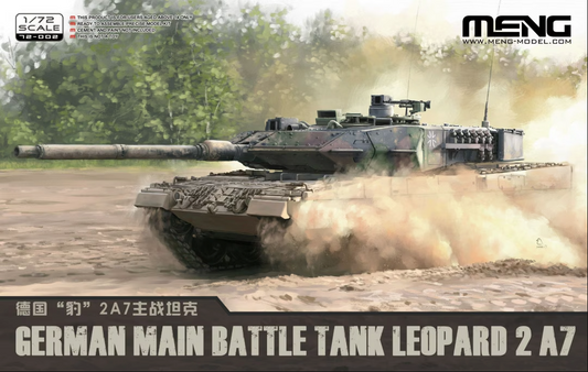 Meng Model 1/72 72-002 German Main Battle Tank Leopard 2A7