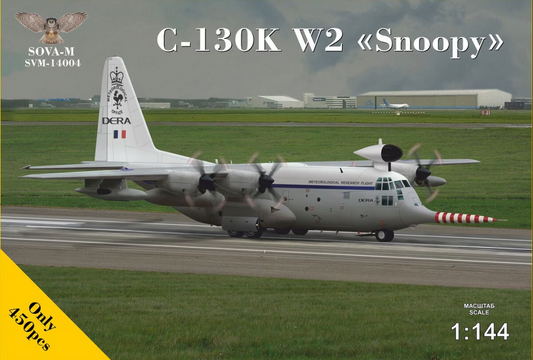 Sova Model 1/144 14004 C-130K W2 Snoopy Model Kit