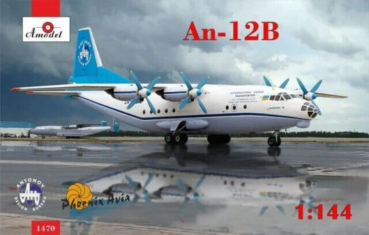 Amodel  1/144 Antonov An-12B 14470 Model Kit