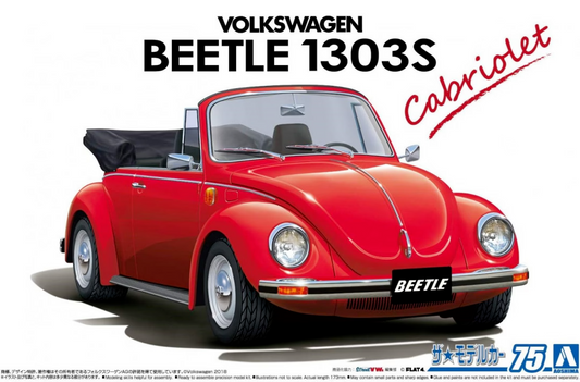 Aoshima 1/24 061541  Volkswagen Beetle 1303S Model Kit