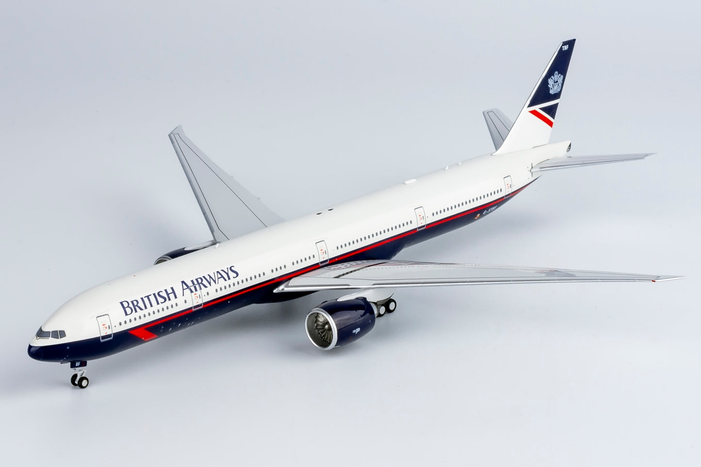NG Models 1/400 73039 British Airways 777-300ER G-STBF Fantasy Retro Livery with GE engines