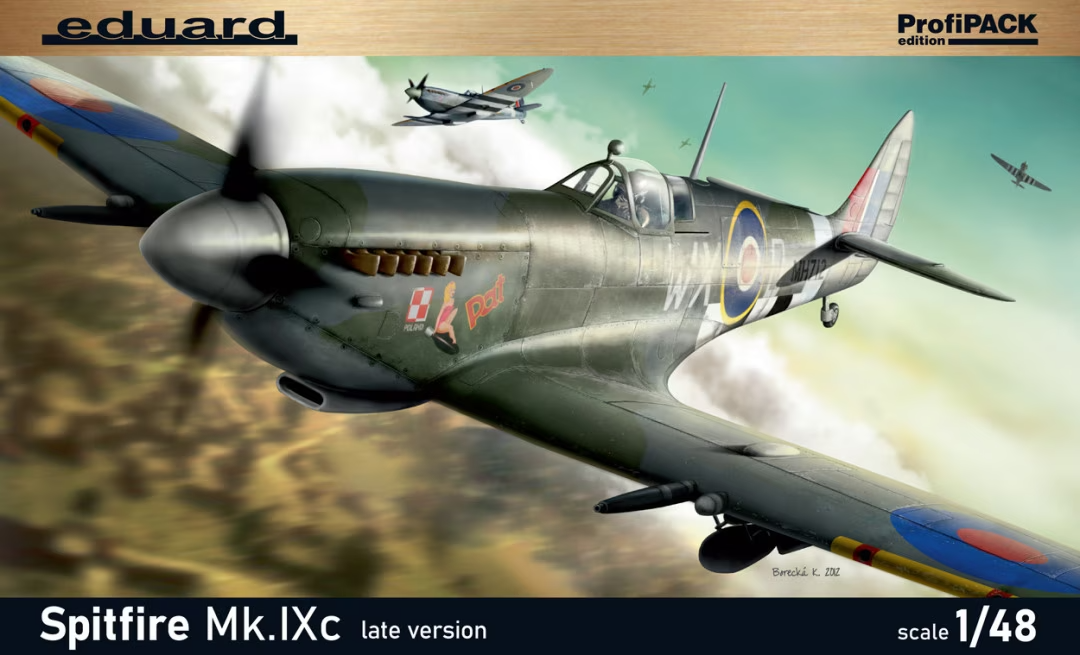 Eduard 1/48 8281 Spitfire Mk.IXc late version (PROFIPACK) Model Kit