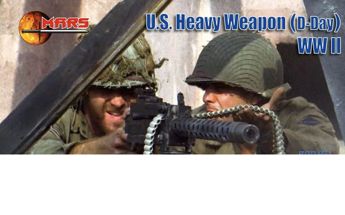 Mars 1/32 32040  U.S. Heavy Weapon (D-Day) WWII
