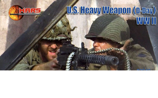 Mars 1/32 32040  U.S. Heavy Weapon (D-Day) WWII