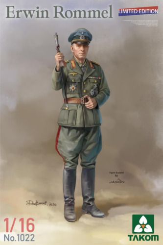 Takom 1/16 Erwin Rommel Limited Edition Model Kit