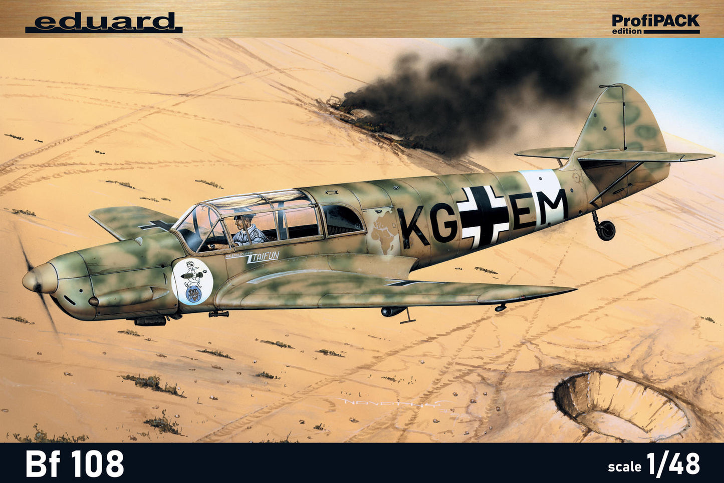 Eduard 1/48 8078 Bf 108 (PROFIPACK) Model Kit