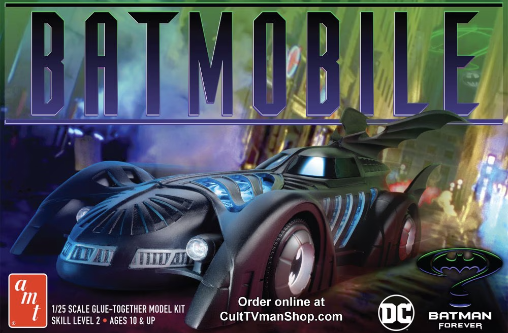 AMT 1/25 1240 Batman Forever Batmobile Model Kit