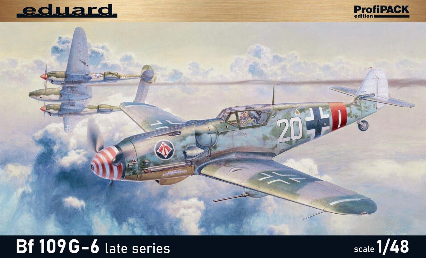 Eduard 1/48 82111 Bf 109G-6 late series ProfiPack Model Kit
