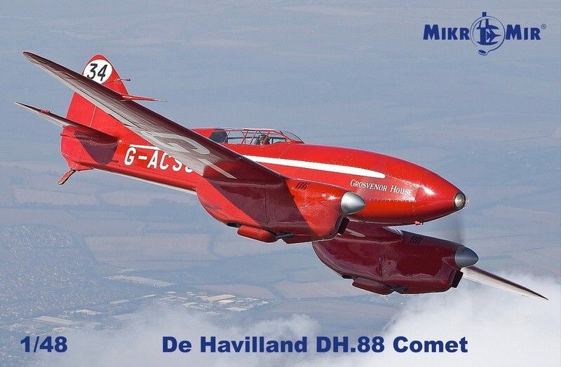 Mikro Mir 1/48 48-017 De Havilland DH 88 Comet