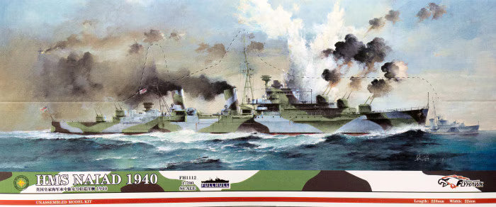 FlyHawk 1/700 HMS Naiad 1940 Model Kit