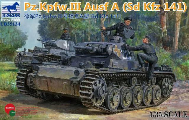 Bronco Models 1/35 Pz.Kpfw. III Ausf.A (Sd Kfz 141)
