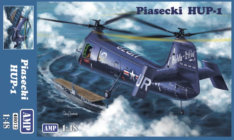 AMP 1/48 48012R Piasecki HUP-1 (Resin Parts) Model Kit