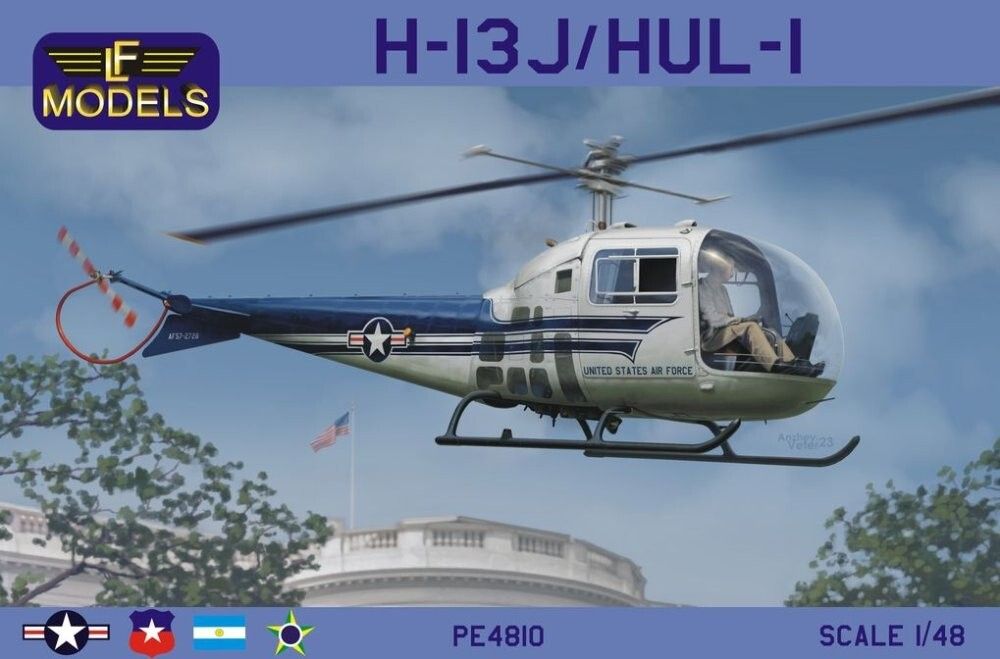 LF Model 1/48 4810 H-13J/HUL-1  Model Kit