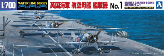 Aoshima 1/700 British Carrier-borne Aircraft No.1 Model Kit
