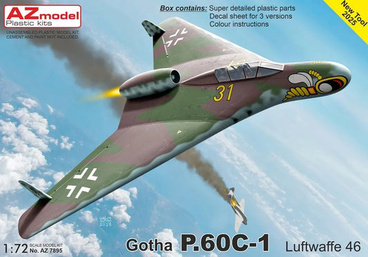 AZ Model 1/72 Gotha P.60C-1 Luftwaffe 46