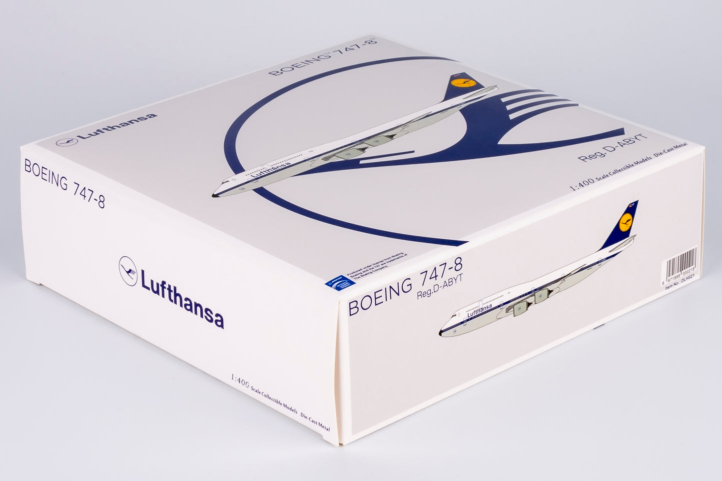 NG Models 1/400 Lufthansa 747-8 D-ABYT Retro colors