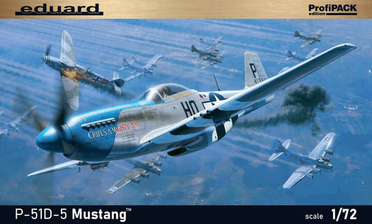 Eduard  1/72 P-51D-5 Mustang (PROFIPACK) Model Aircraft Kit