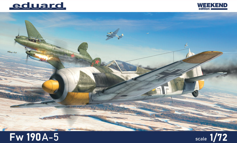 Eduard 1/72 7470 Fw 190A-5 (Weekend edition) Model Aircraft Kit