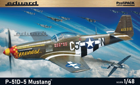 Eduard  1/48 P-51D-5 Mustang (PROFIPACK) Model Aircraft Kit