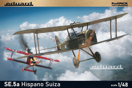 Eduard  1/48 82132 SE.5a Hispano Suiza (PROFIPACK) Model Aircraft Kit