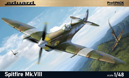 Eduard  1/48 8284 Spitfire Mk.VIII (PROFIPACK) Model Aircraft Kit