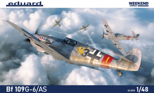 Eduard  1/48 84169 Bf 109G-6/AS (Weekend Edition) Model Aircraft Kit