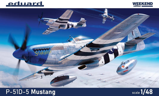 Eduard  1/48 P-51D-5 (Weekend Edition) Model Aircraft Kit