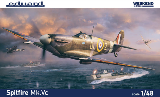 Eduard  1/48 Spitfire Mk.Vc (Weekend edition) Model Aircraft Kit