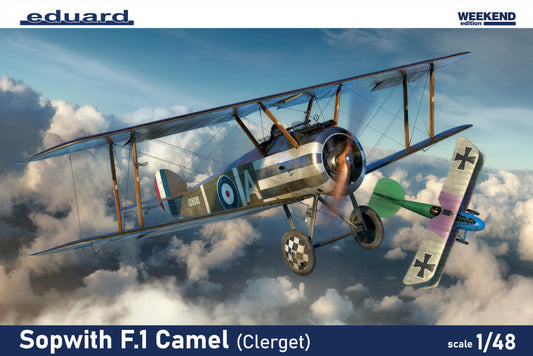 Eduard  1/48 Sopwith F.1 Camel (Clerget) (Weekend edition) Model Aircraft Kit