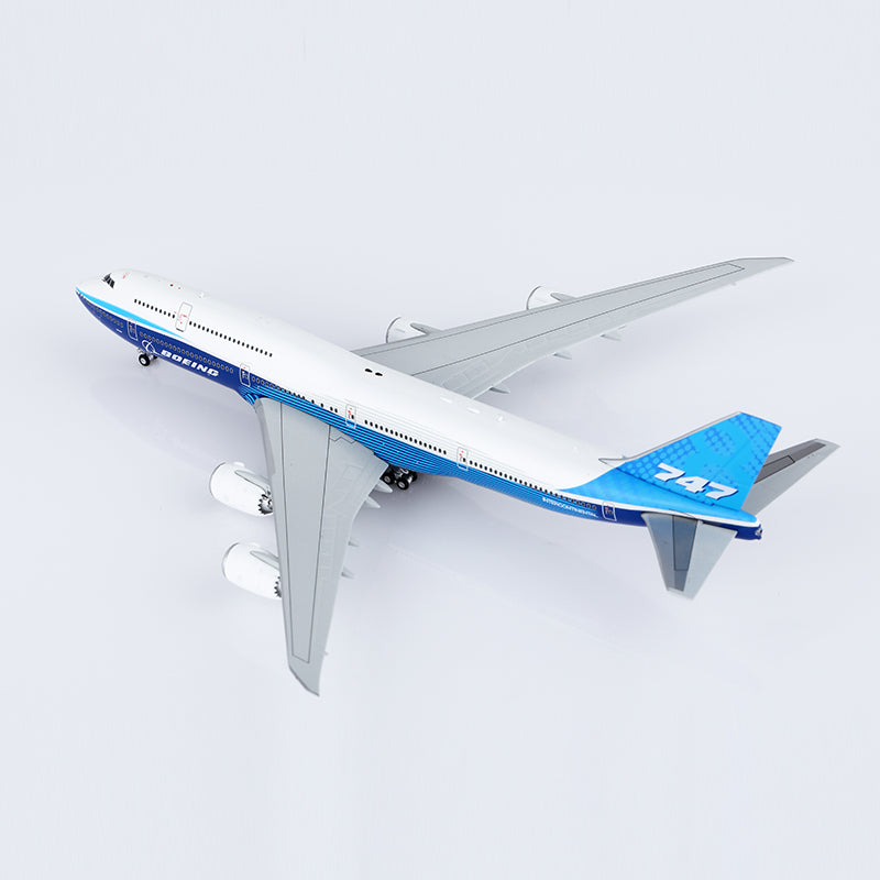 HX Models 1/400 Boeing Company B747-8 Blue "House livery"
