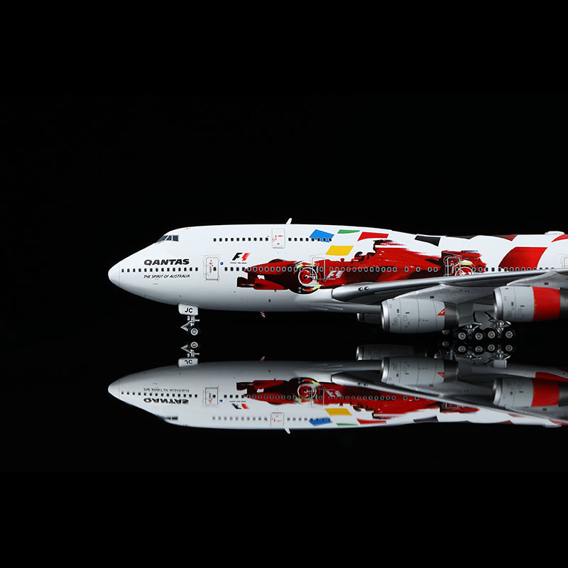 HX Models 1/400 Qantas Boeing 747-400 VH-OJC “2000 Australian Grand Prix”