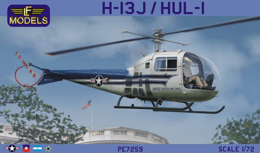 LF Model 1/72 7259 H-13J / HUL-1 Model Kit