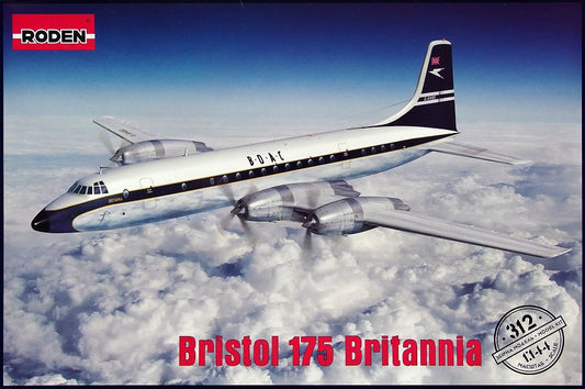 Roden 1/144 312 Bristol 175 Britannia Model Aircraft Kit