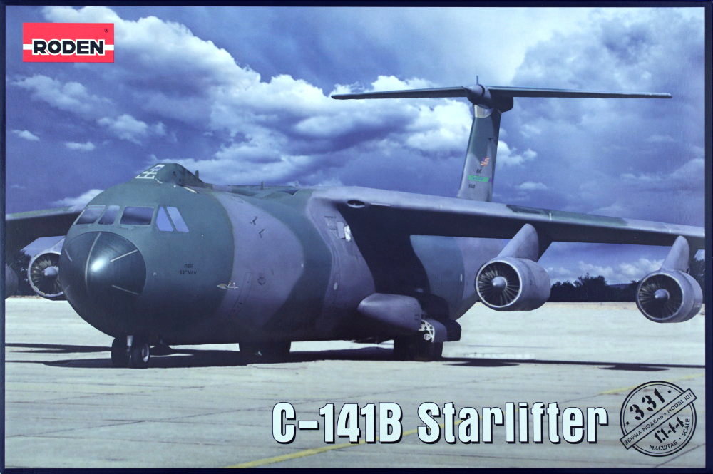 Roden 1/144 331 C-141B Starlifter 63rd MAW, USAF,1983 Model Aircraft Kit