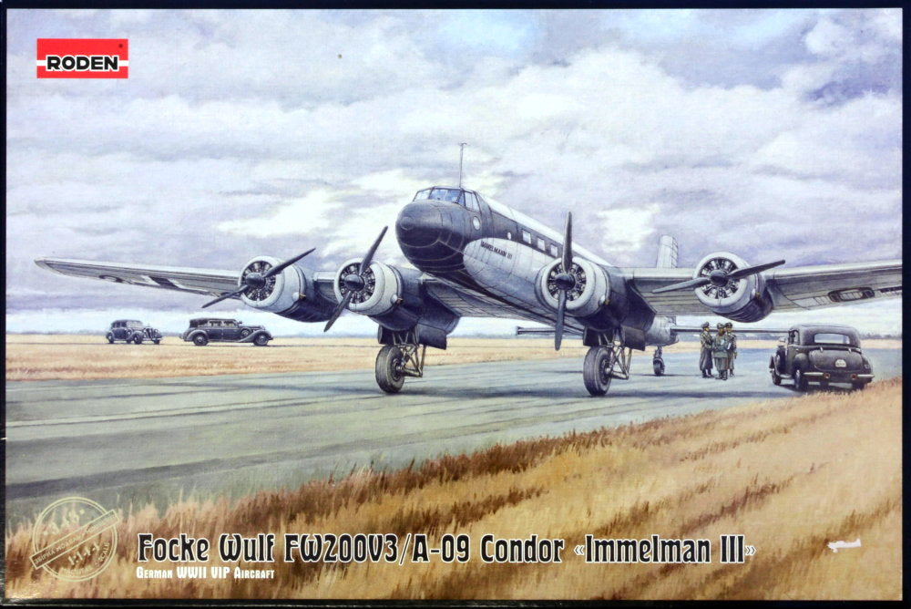 Roden 1/144 343 Focke-Wulf FW200V3/A-09 Condor Immelman III