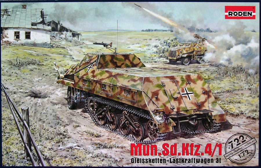 Roden 1/72 722 Sd.Kfz.4/1 Panzerwerfer 42 Model Kit