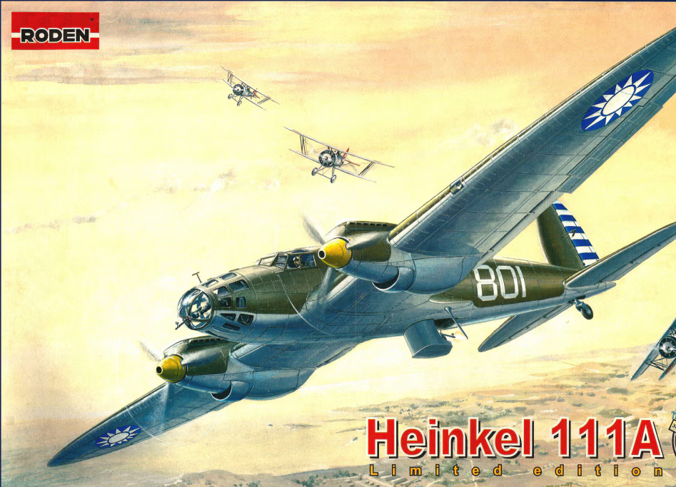 Roden 1/72 021 He-111A Model Aircraft Kit