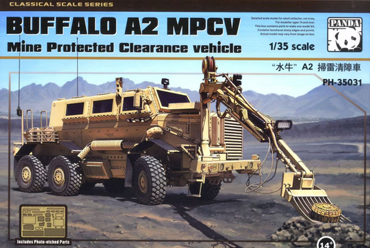 Panda Hobby 1/35 35031 Buffalo A2 MPCV Mine Protected Clearance Vehicle