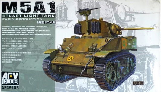 AFV 1/35 M5A1 Stuart Light Tank Early Production