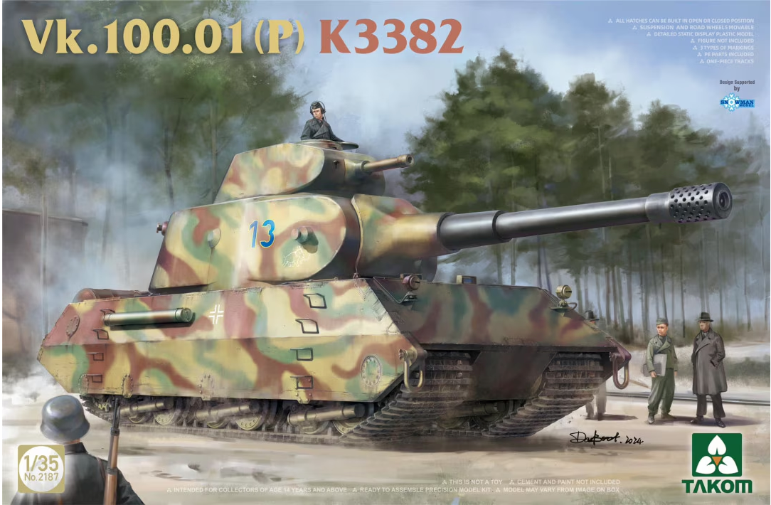 Takom 1/35 2187 VK 100.01 (P) K3382