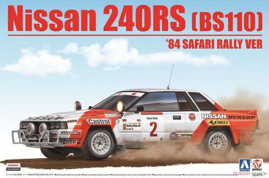 Beemax 1/24 24014 Nissan 240RS (BS110) '84 SAFARI RALLY VER Model Kit