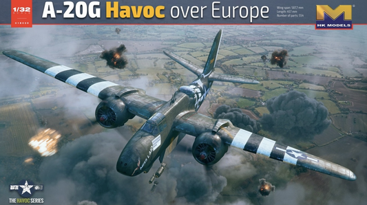 Hong Kong Models 1/32 Douglas A-20G Havoc "Over Europe"