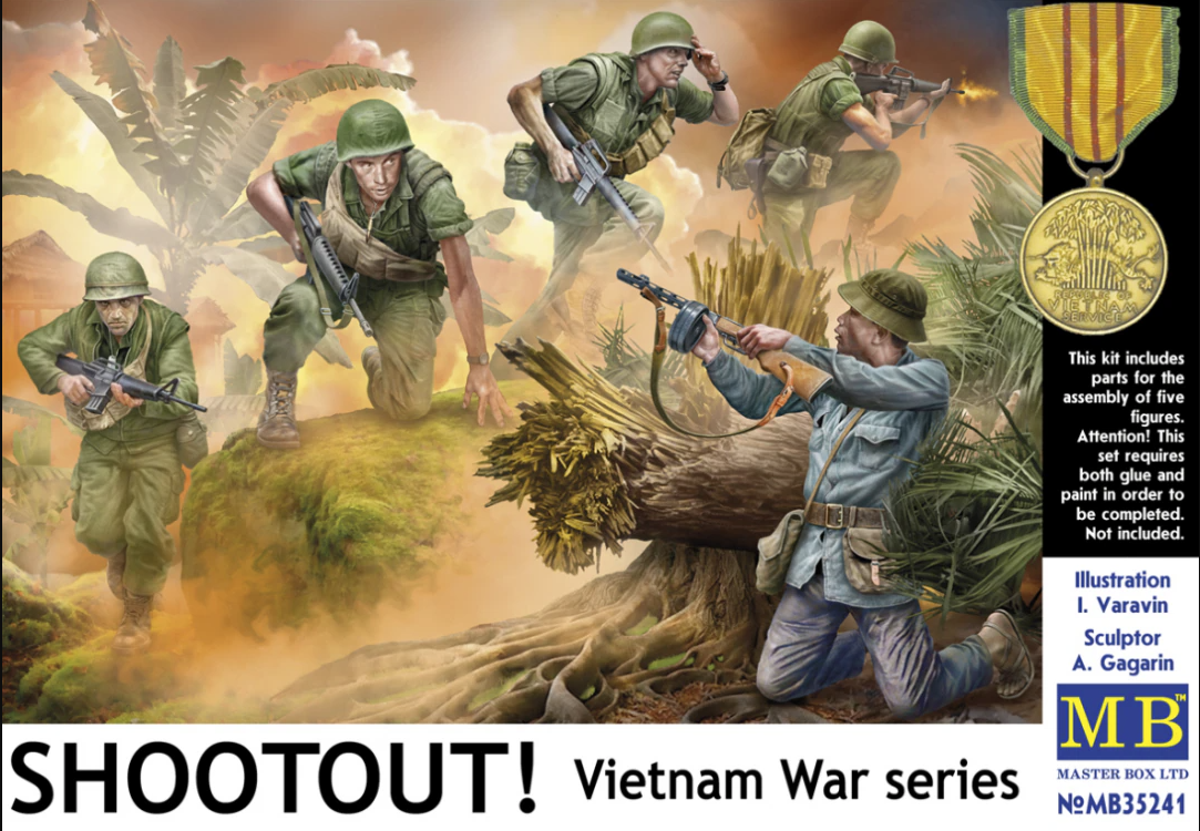 Masterbox 1/35 35241  Shootout! Vietnam War series