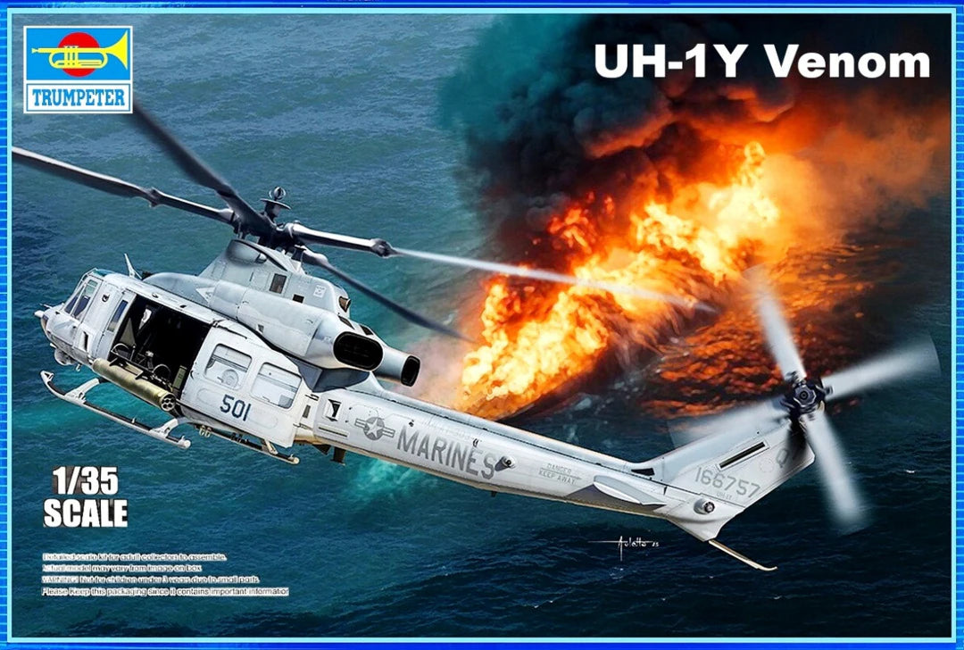 Trumpeter 1/35 UH-1Y Venom 05118 Model Kit